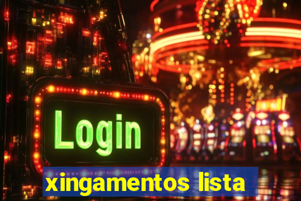 xingamentos lista