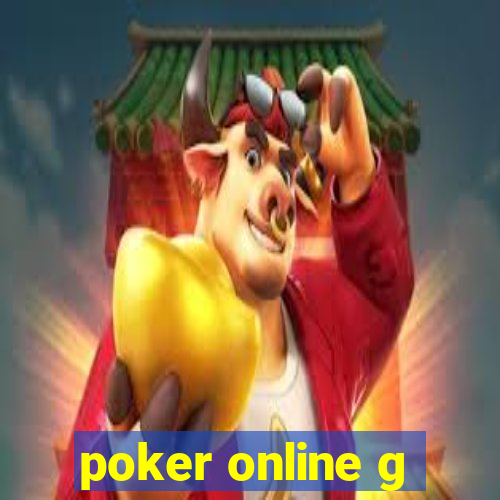 poker online g