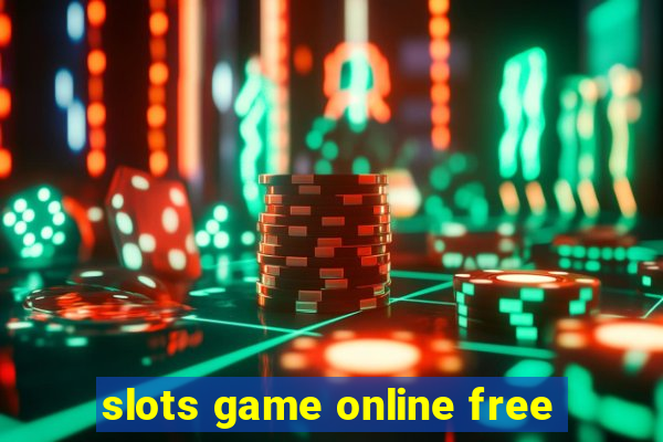 slots game online free