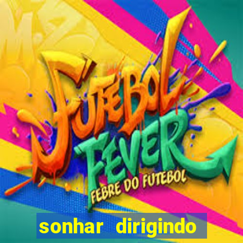 sonhar dirigindo carro jogo do bicho