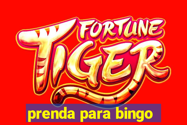 prenda para bingo