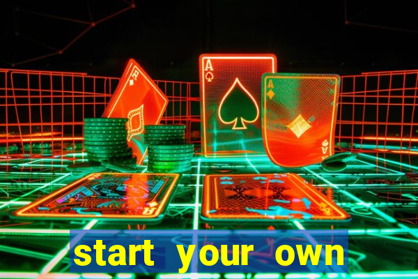 start your own casino website