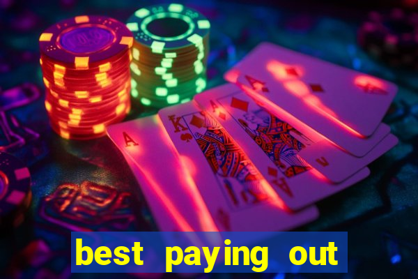 best paying out online casino