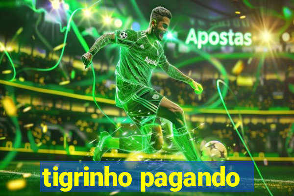 tigrinho pagando