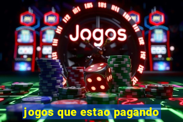 jogos que estao pagando