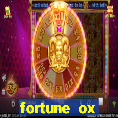 fortune ox plataforma nova