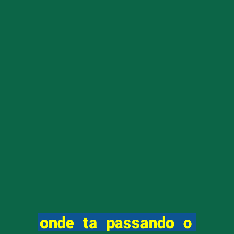 onde ta passando o jogo do bayer