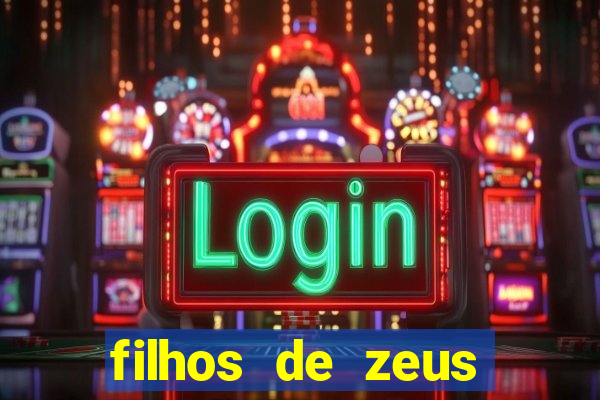 filhos de zeus mitologia grega