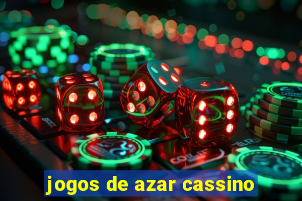 jogos de azar cassino