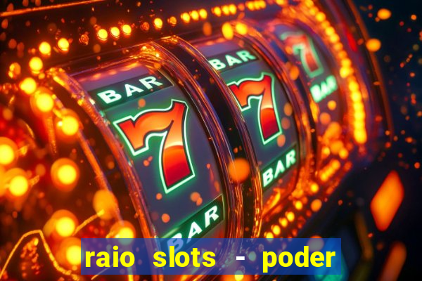 raio slots - poder de zéus