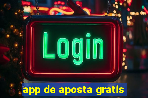 app de aposta gratis