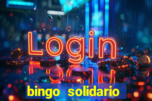 bingo solidario como organizar