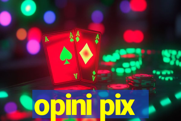 opini pix