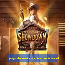 jogo de matematica reciclavel