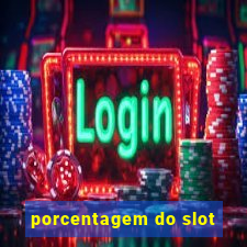 porcentagem do slot