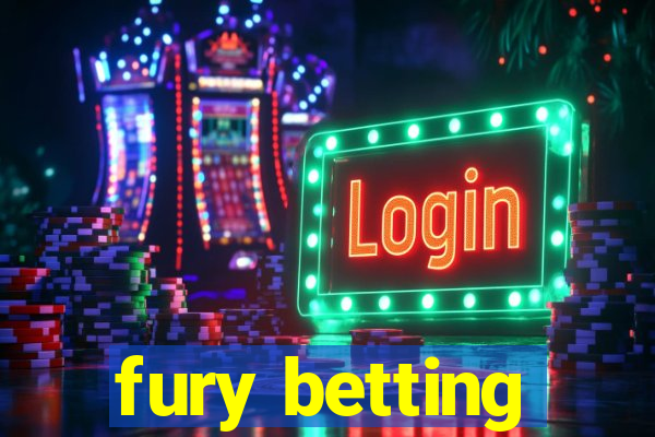 fury betting