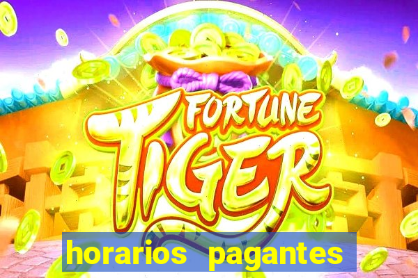 horarios pagantes fortune tiger noite