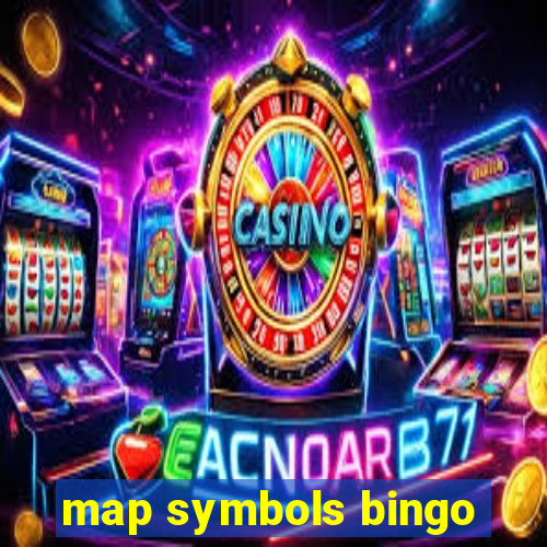 map symbols bingo