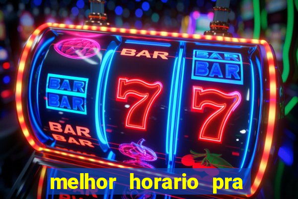 melhor horario pra jogar fortune rabbit