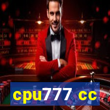 cpu777 cc