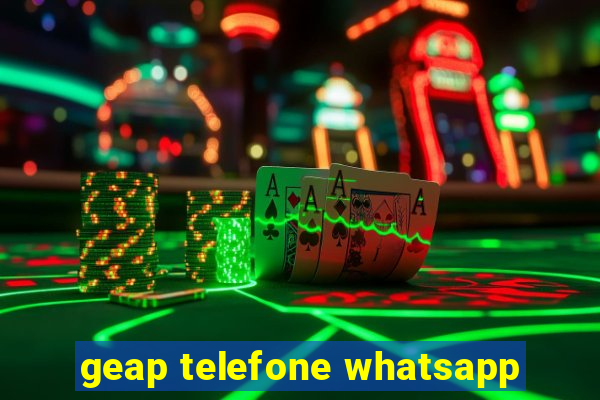 geap telefone whatsapp