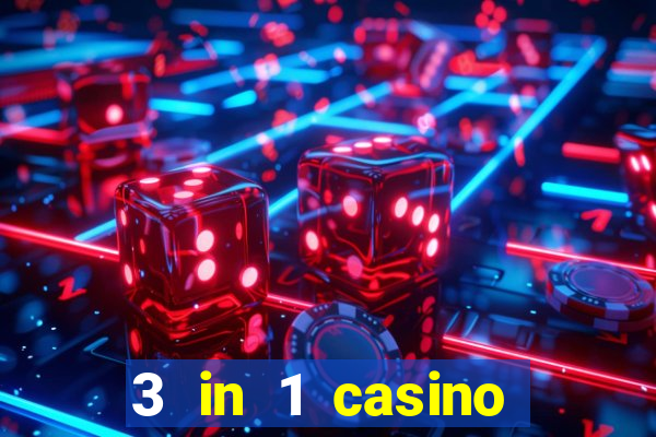 3 in 1 casino game table