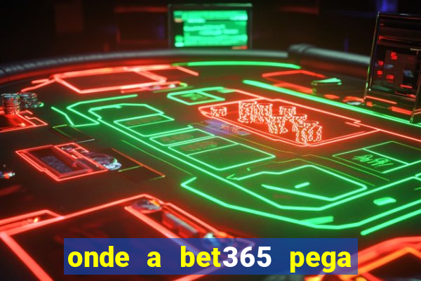 onde a bet365 pega as estatisticas