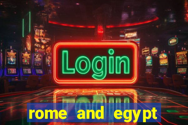 rome and egypt slot machine