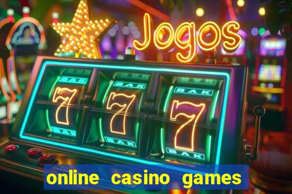 online casino games for real cash