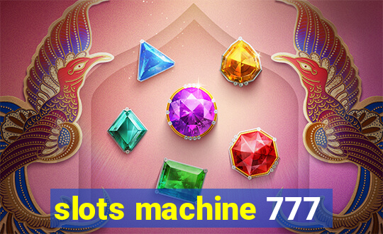 slots machine 777