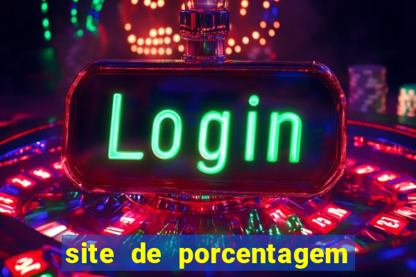 site de porcentagem de jogos pg slot