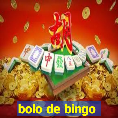 bolo de bingo