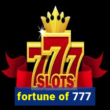 fortune of 777