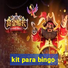 kit para bingo