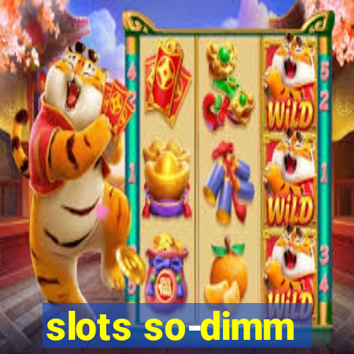 slots so-dimm