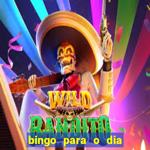 bingo para o dia do estudante