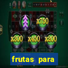 frutas para imprimir y recortar