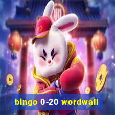 bingo 0-20 wordwall