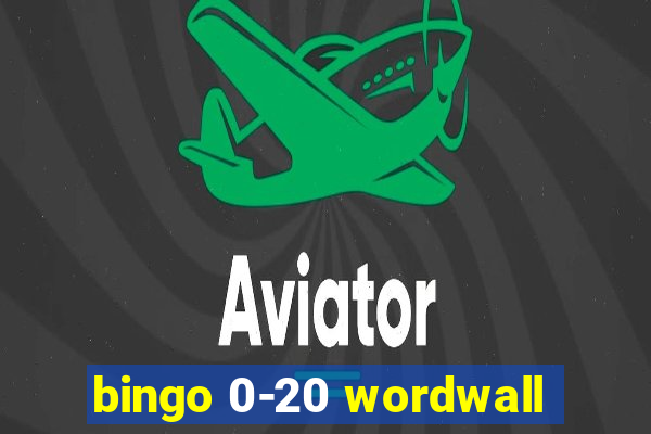 bingo 0-20 wordwall