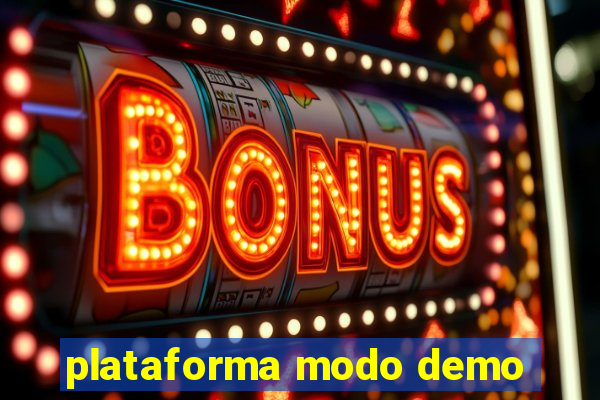 plataforma modo demo