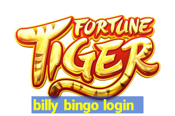 billy bingo login