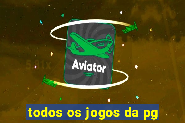 todos os jogos da pg