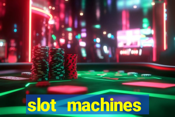 slot machines online casino