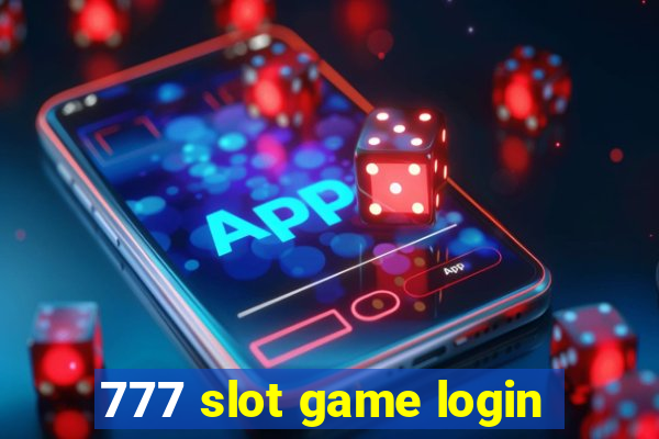 777 slot game login