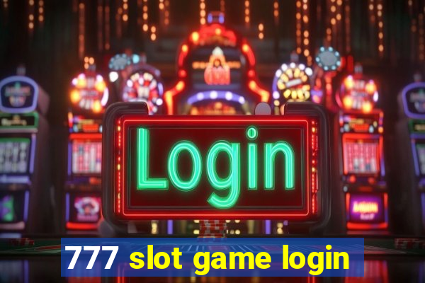 777 slot game login