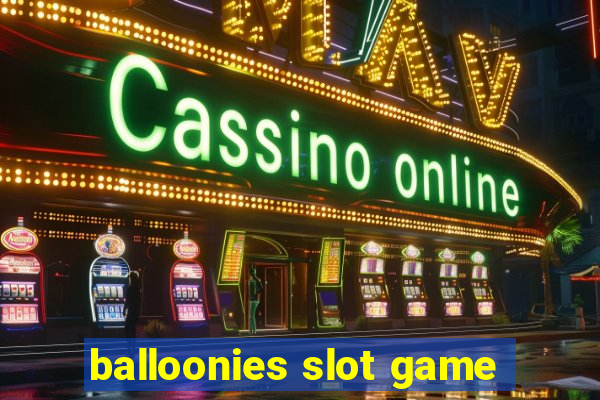 balloonies slot game