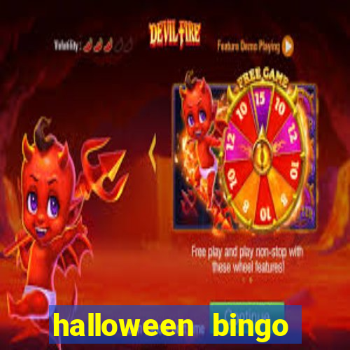 halloween bingo card generator