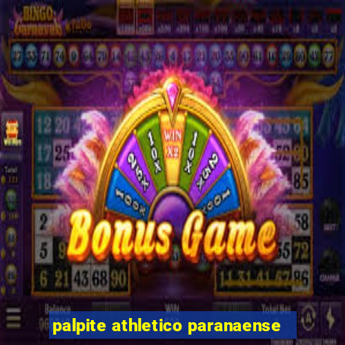 palpite athletico paranaense