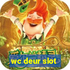 wc deur slot