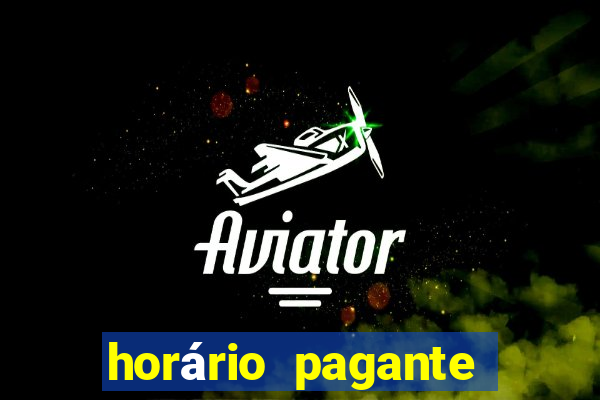 horário pagante fortune ox